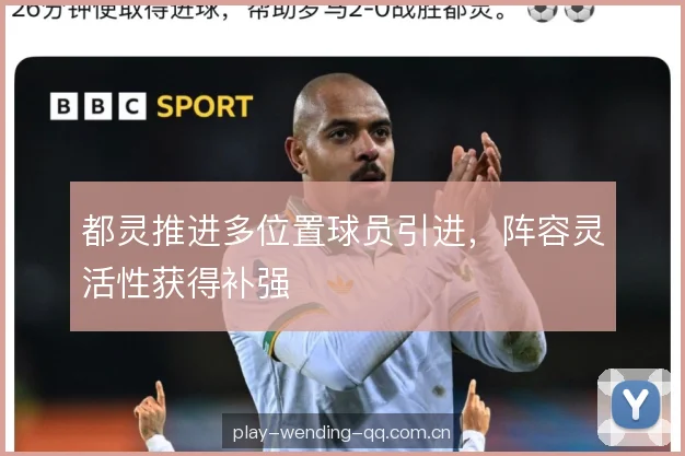 都灵推进多位置球员引进，阵容灵活性获得补强